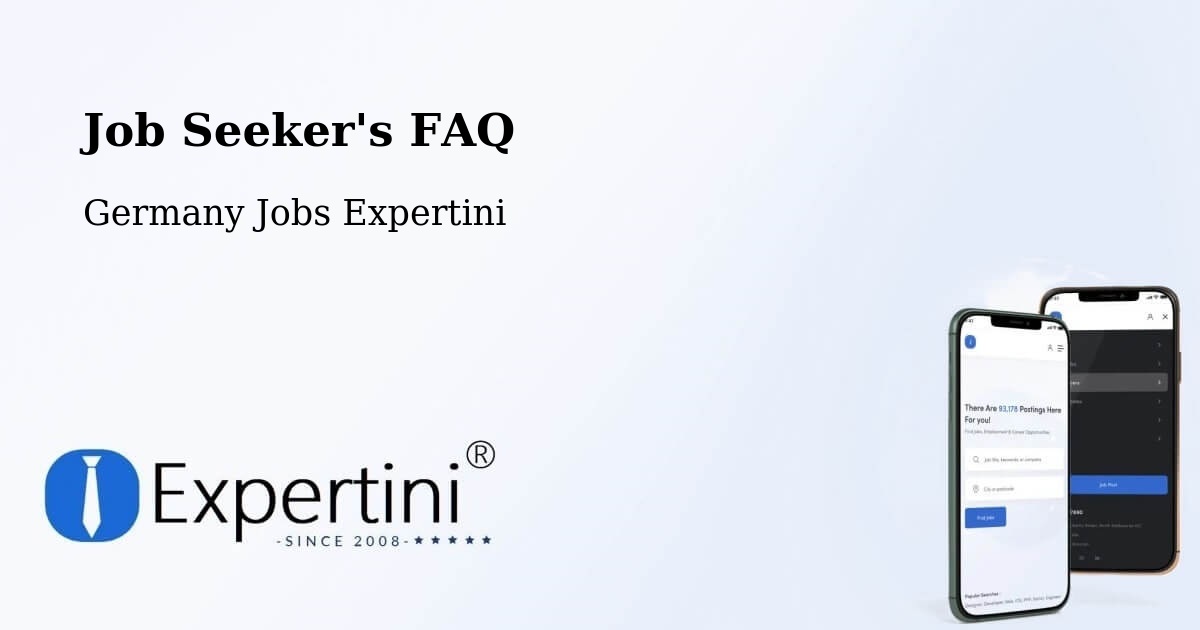 Job Seeker FAQ – Waltrop - Germany Jobs Expertini