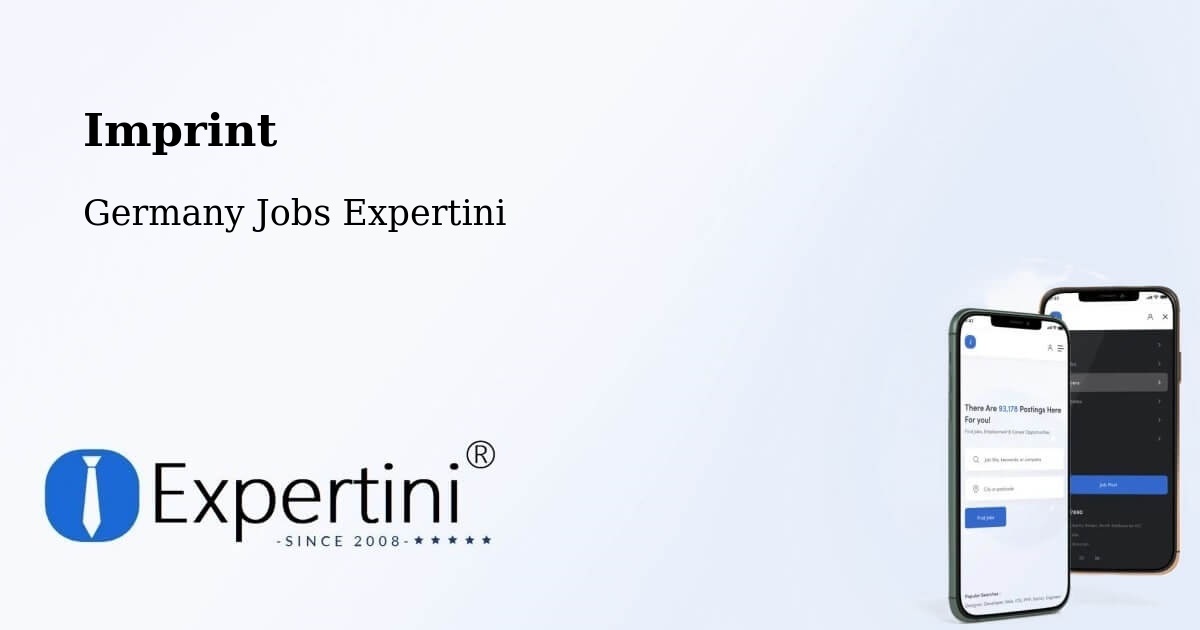 Imprint – Waltrop - Germany Jobs Expertini