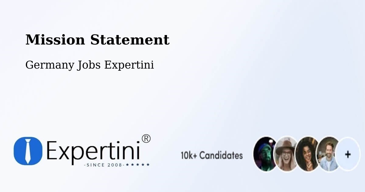 Corporate Mission – Waltrop - Germany Jobs Expertini
